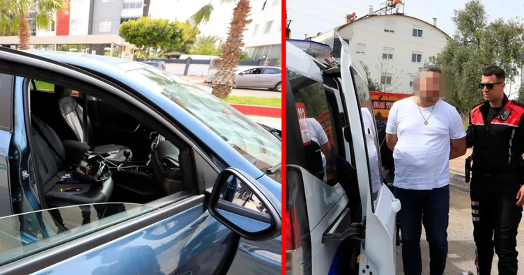 Dur ihtarına uymadı, 15 kilometre kaçtı! Yola attığı poşetten bakın ne çıktı…