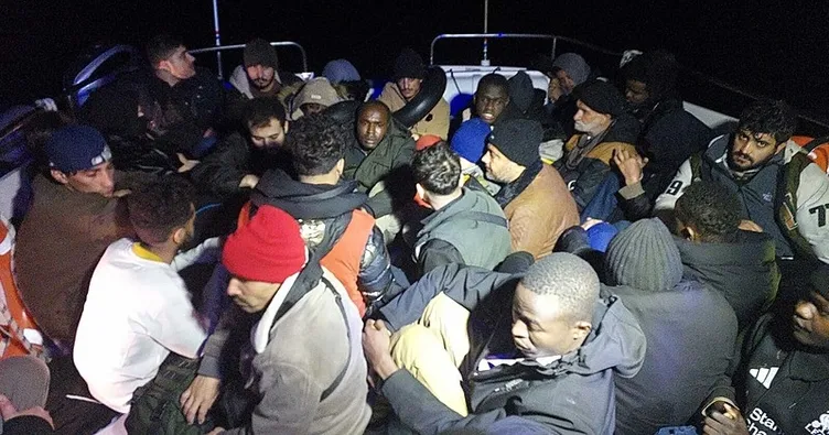 30 göçmen son anda kurtarıldı