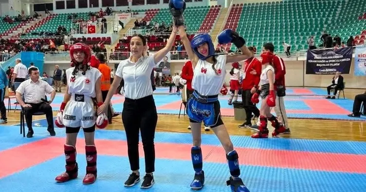 Adıyamanlı sporcu Kickboksta Türkiye şampiyonu oldu