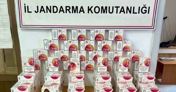 Artvin’de gümrük kaçağı sigara ve kaçak içki ele geçirildi