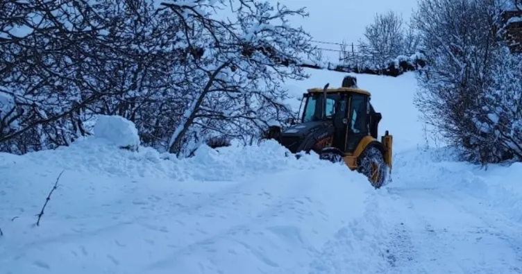 Artvin’de kardan dolayı 80 Köy yolu ulaşıma kapandı