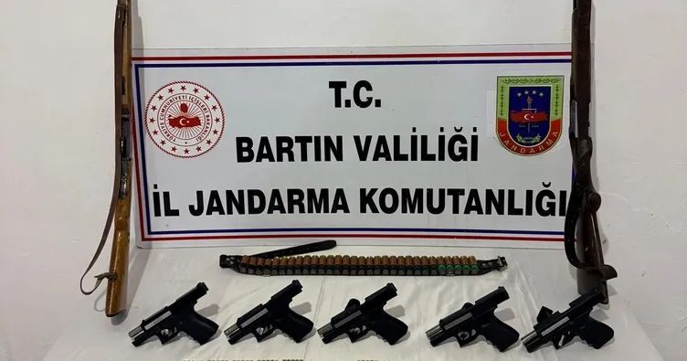 Bartın’da silah kaçakçılığı operasyonu