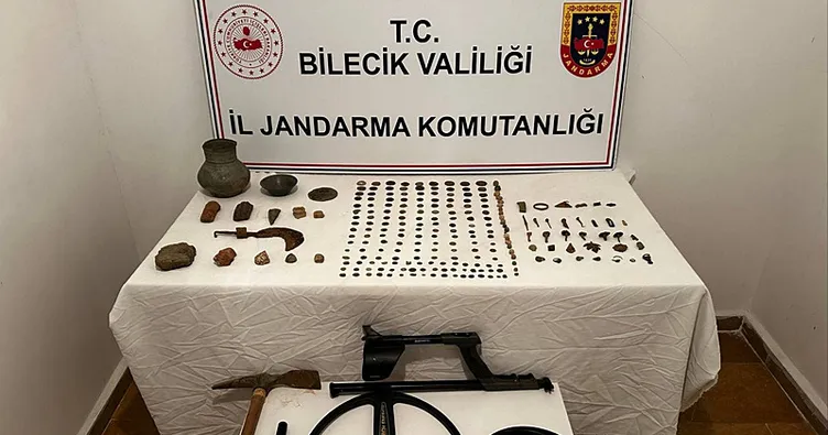 Bİlecik’te tarihi eser operasyonu: 1 kişi yakalandı