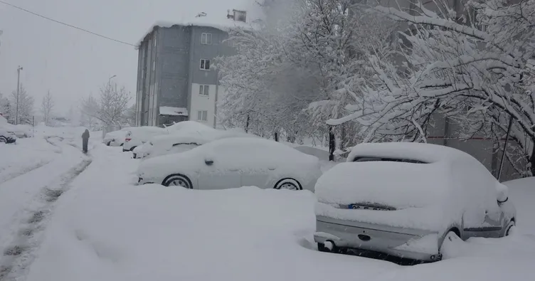Bitlis’te Nisan’da kış etkisini sürdürüyor