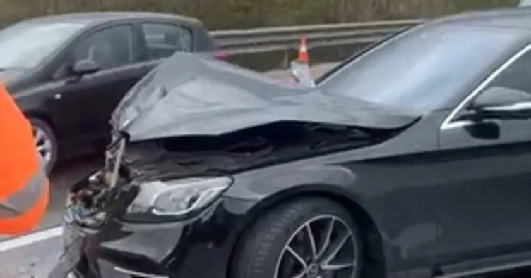 Bolu otoyolda zincirleme kaza: 10 araç birbirine girdi! 6 yaralı