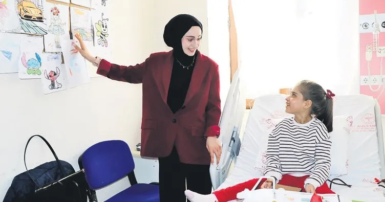 Diyaliz yatağı okul sırası oldu