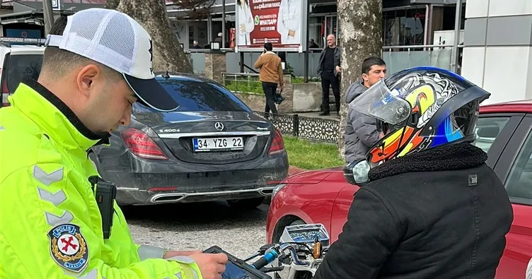 Ehliyetsiz sürücüye 42 bin lira ceza