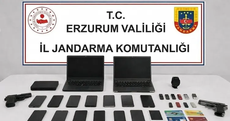 Erzurum merkezli 8 ildeki dolandırıcılık operasyonunda 8 zanlı tutuklandı