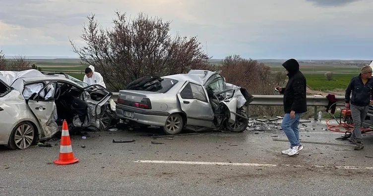 Eskişehir’de katliam gibi kaza! 4 ölü, 2 yaralı