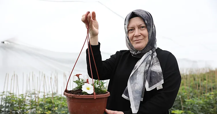 Ev hanımıydı, kendi işinin patronu oldu! Belediye desteğiyle kurduğu seradan 100 bin TL gelir sağlıyor