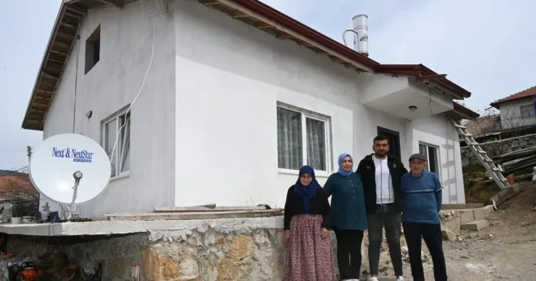 Evi yanan ailenin imdadına Isparta Belediyesi yetişti!