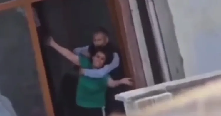 Firari hükümlü dehşet saçtı: Rehin anları kamerada