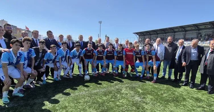 Geleceğin yıldızları sahada: Dev turnuva Trabzon’da start aldı