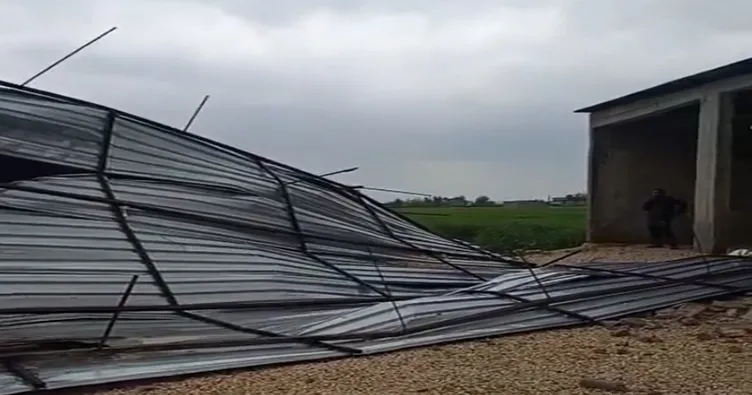Harran’da şiddetli fırtına