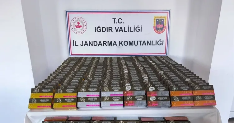 Iğdır’a Ermenistan’dan kaçak sigara geçirmeye çalışan 6 şüpheli yakalandı