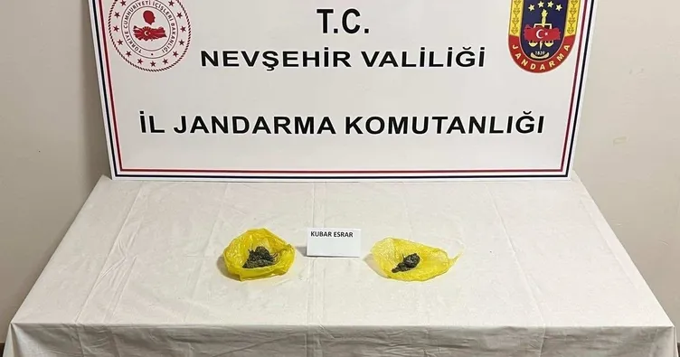 Nevşehir’de yakalandı: Araçtan uyuşturucu çıktı!