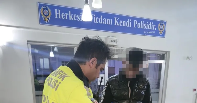 Motosikletle küçük kıza çarptı: Arkasına bile bakmadan kaçtı!