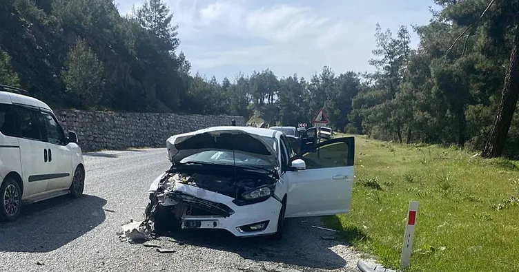 Manisa’da trafik kazası: 4 kişi yaralandı!