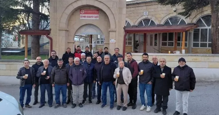 Nevşehir’de sabah namazında Filistin İçin buluşma