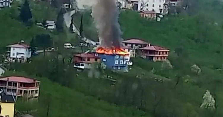 Ordu’da bir evde yangın çıktı!