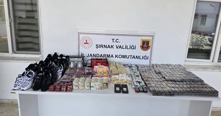 Şırnak’ta 15,6 milyon TL’lik kaçak malzeme ele geçirildi! 108 gözaltı