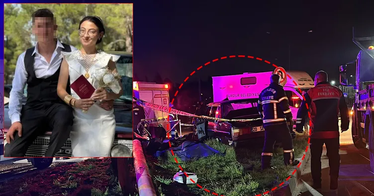 SON DAKİKA… Burdur’da feci kaza! 6 aylık evli Rabia Yalçın’dan kahreden haber: Fotoğraftaki o detay yürek yaktı