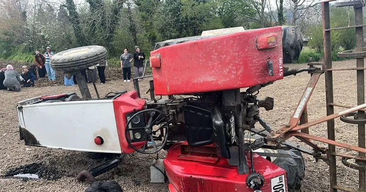 Sakarya’da traktör kazası! 1 kişi hayatını kaybetti