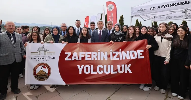 Afyon’da “Zaferin İzinde Yolculuk” projesi başladı!